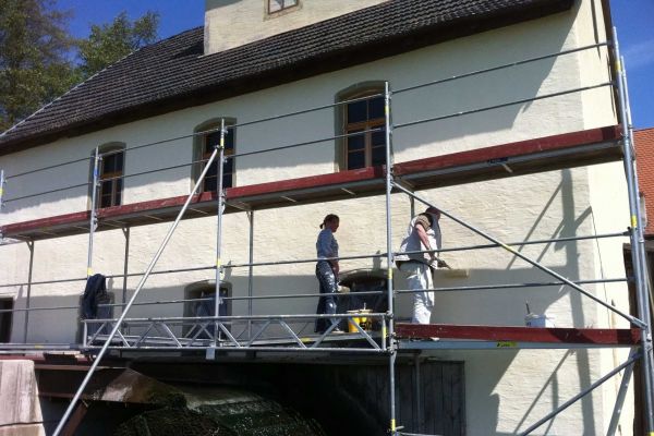 Restaurierung Mühle Lonnerstadt