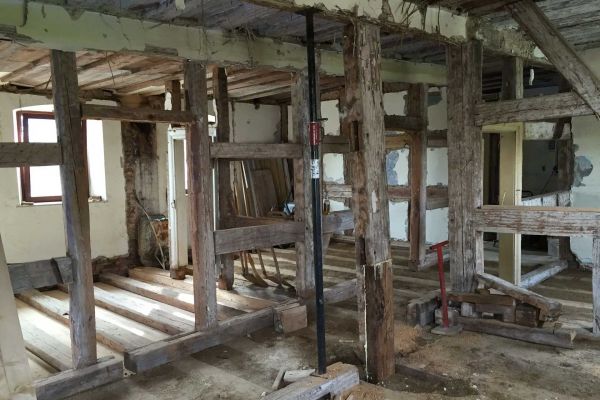 Restaurierung Mühle Lonnerstadt
