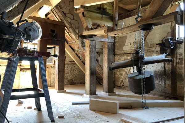 Restaurierung Mühle Lonnerstadt